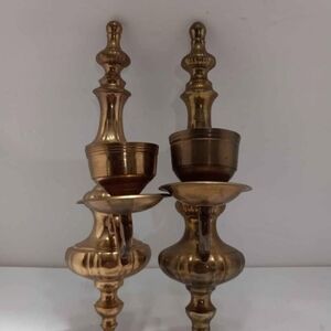 Vintage Brass Decorative Candle Sconces